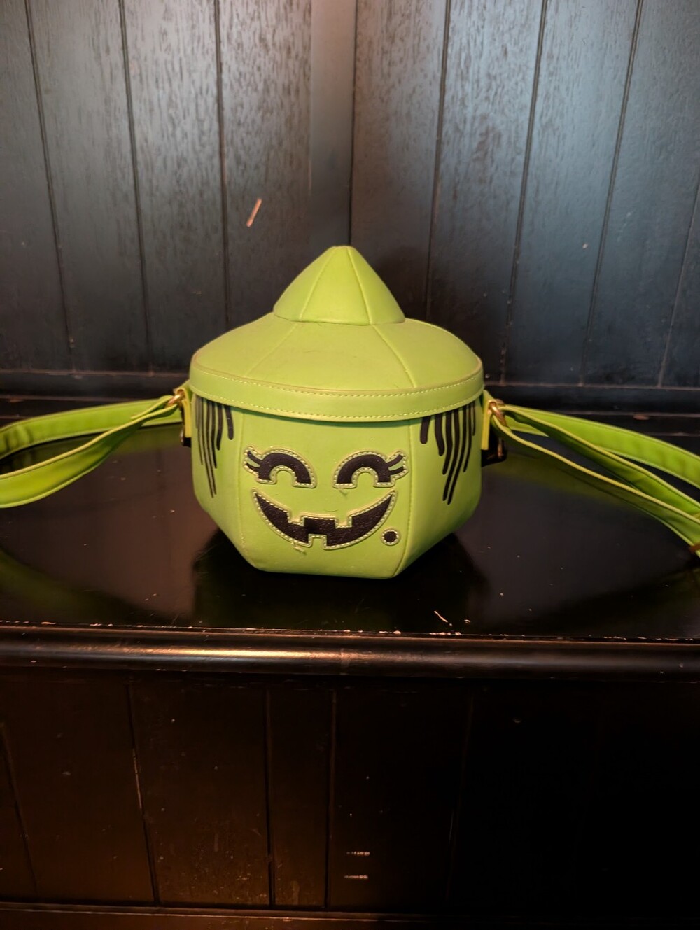 Loungefly McDonald's Halloween McGoblin witch bucket crossbody bag.